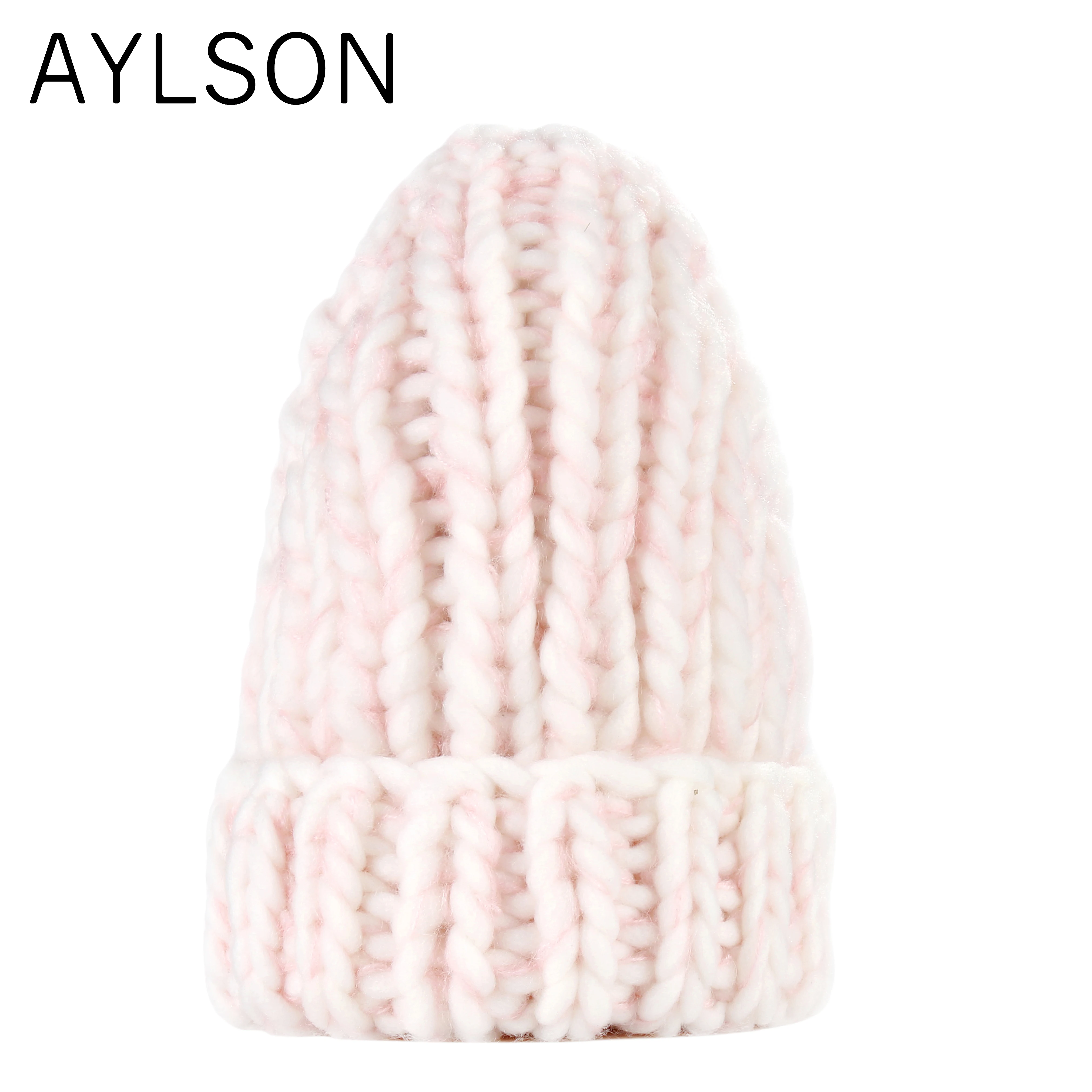 Новинка 2019 года зимняя женская вязаная одежда ручной вязки из плотной шерсти