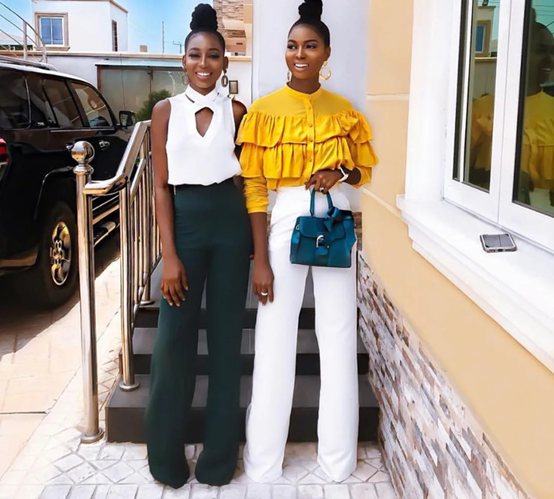 Женские широкие брюки ZOGAA свободные с высокой талией длинные классические 2019 |