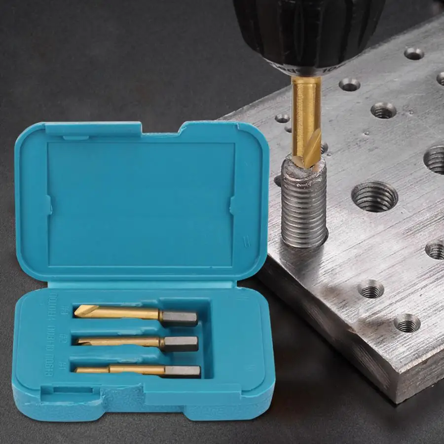 3 шт. Высокоскоростная сталь сломанный винт для удаления бит болт экстрактор