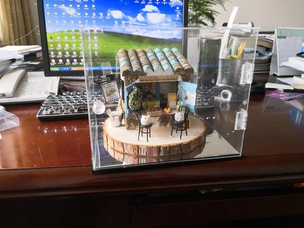 G08-X326 детский подарок игрушка 1:12 кукольный домик Мини Миниатюрный rement железный
