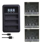 Зарядное устройство Mijia со светодиодной подсветкой, 3 слота