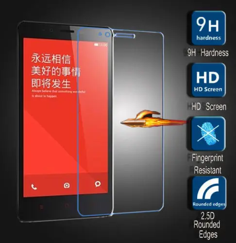 Закаленное стекло для xiaomi 4 mi4s Mi5 Xiaomi Redmi 5A 4A 3 3S 3X 1s 2 2s 2A RedMi note pro Защитная пленка