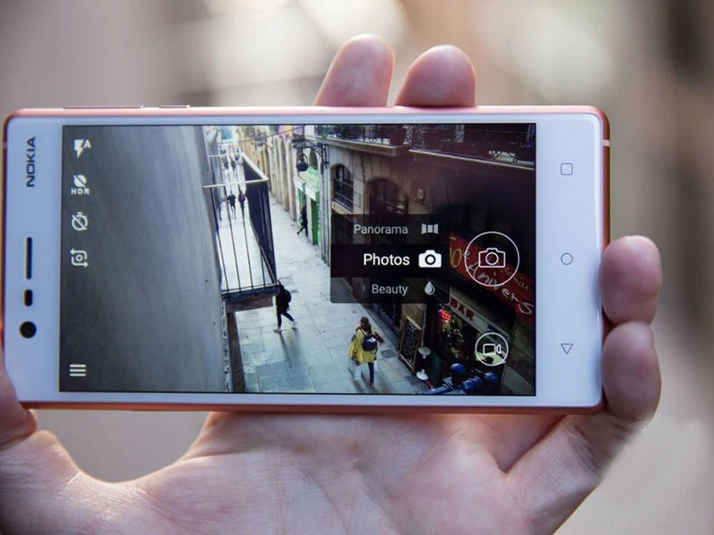 Оригинал Nokia 3 LTE 4G 16G rom 2G ram Android четыре ядра 5 дюймов одна sim карта 720 P МП сенсорный