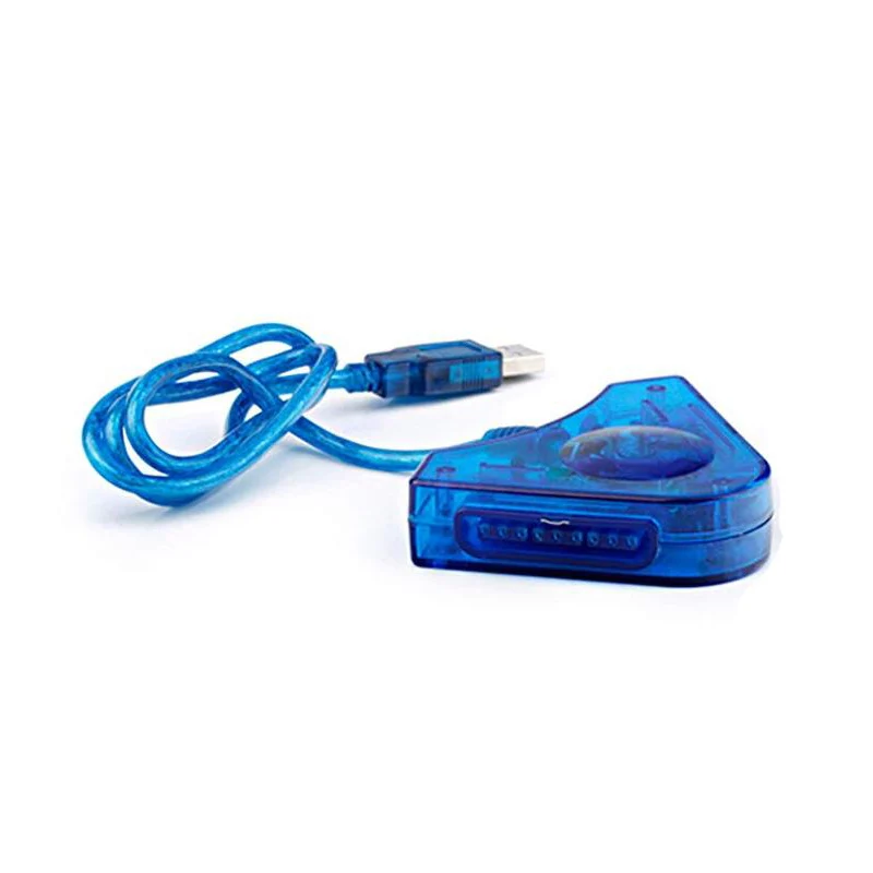 Контроллер USB адаптер геймпада для Sony PS2 контроллеры двойной Порты и разъёмы