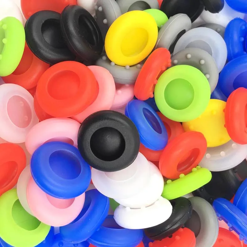 Силиконовые накладки на аналоговые ручки для стиков джойстика защитные колпачки