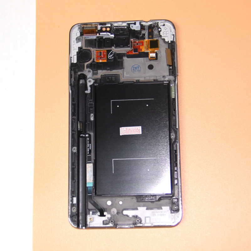 100% Tested For Samsung Galaxy Note3 N9005 LCD Display Touch Screen with Digitizer Frame Assembly for Note 3 White / Bla | Мобильные