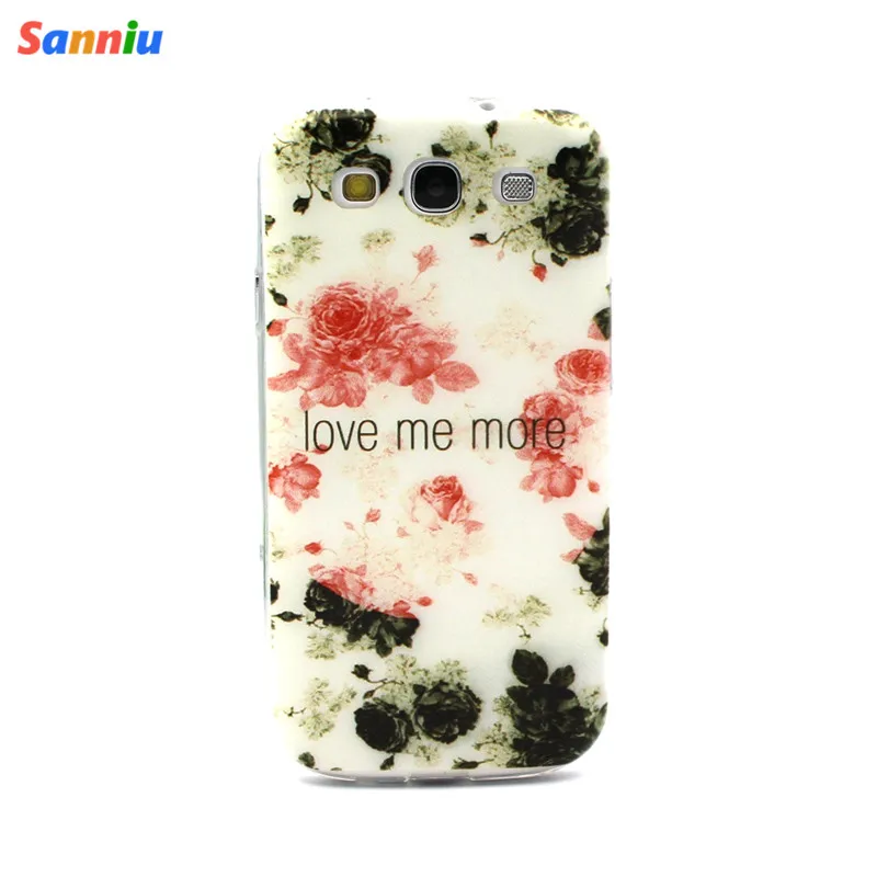 Sanniu Super Flexible Ясности TPU Чехол Для samsung Galaxy S3 I9300 Телефон Дело GalaxyS3 Вернуться