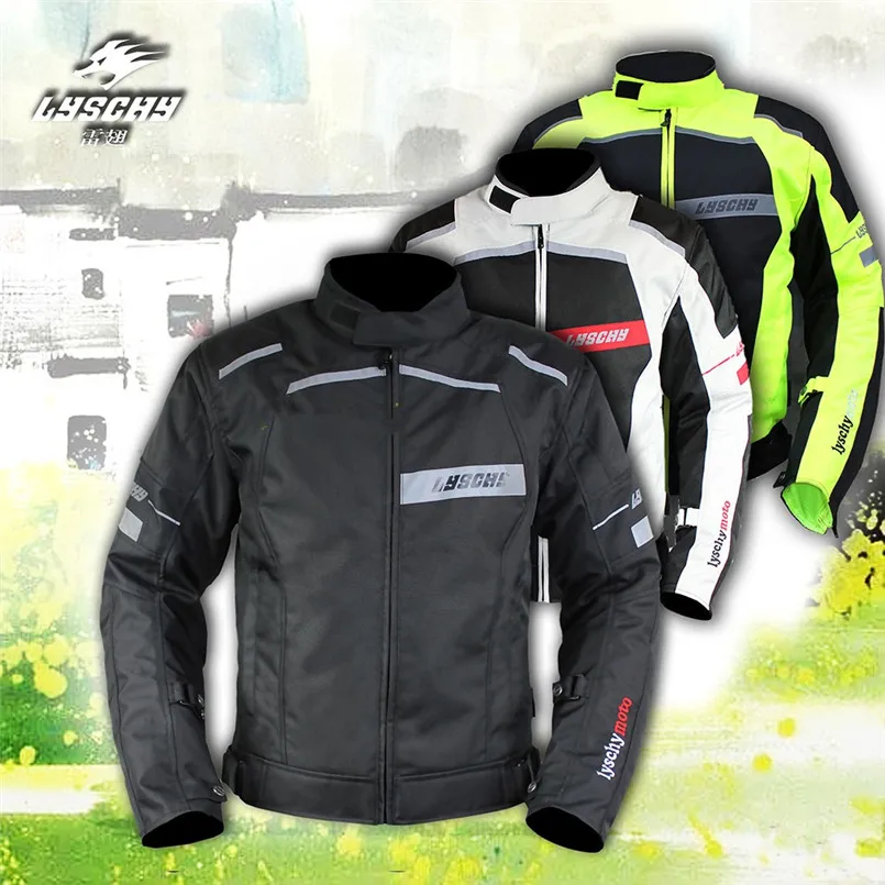 

LYSCHY Motorcycle Jacket Motorbike Riding Jacket Pant Waterproof Motorcycle Full Body Protective Gear Armor Winter Moto Clothing