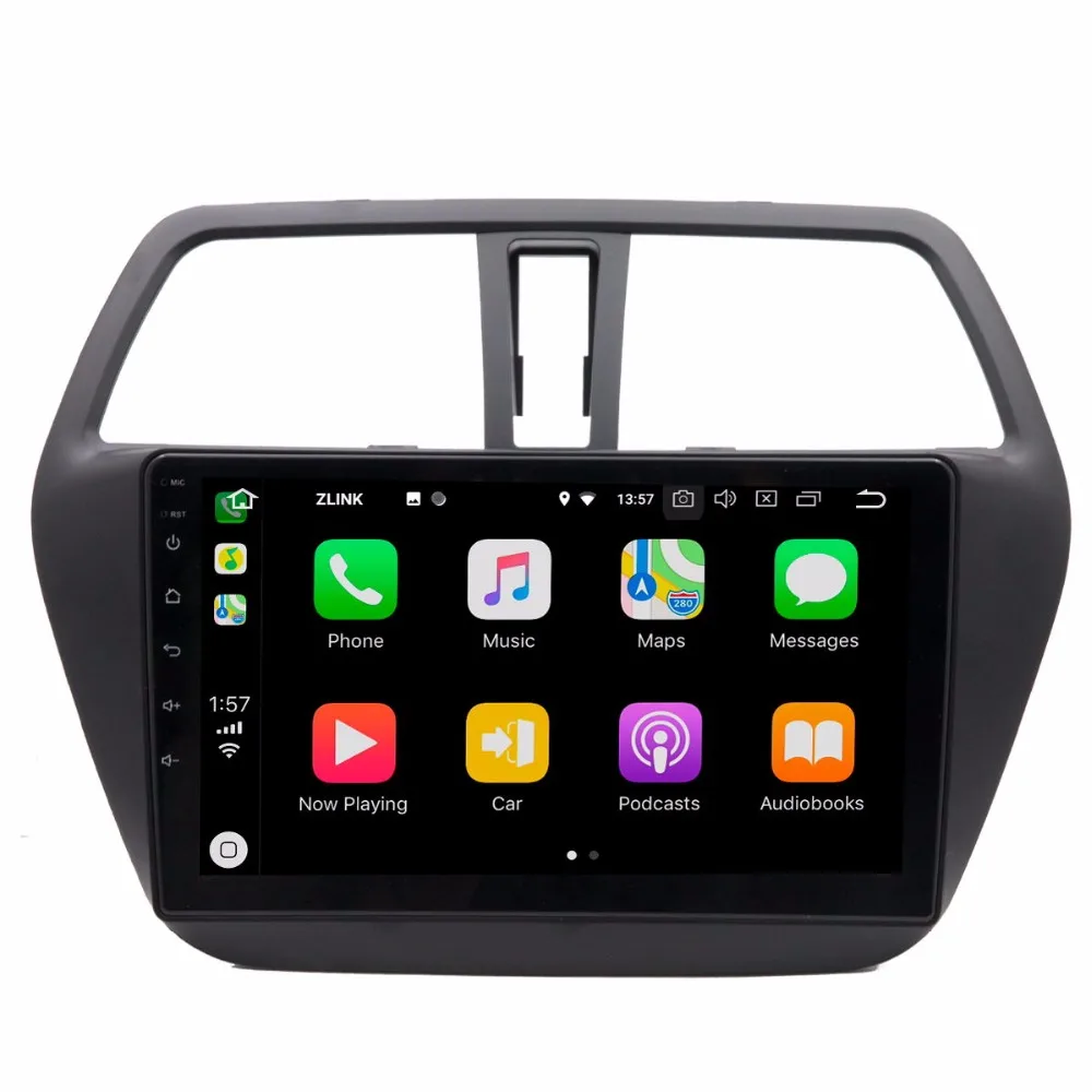 9 &quotAndroid 8 0 Восьмиядерный автомобильный DVD GPS навигация для Suzuki S-Cross 2015-2018 Радио