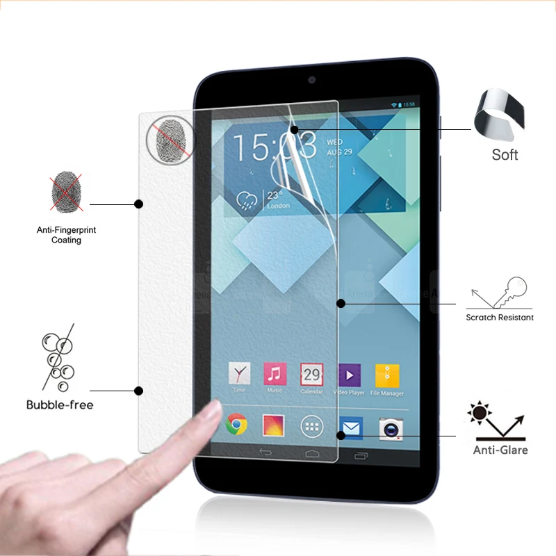 Антибликовая Защитная пленка для Alcatel One Touch POP 8 P320X 0 дюймов|tablet protective film|tablet
