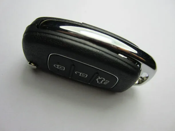 Складной чехол для ключей с 3 кнопками Hyundai IX35 Mistra Verna MDAvante брелоком|shell key|shell