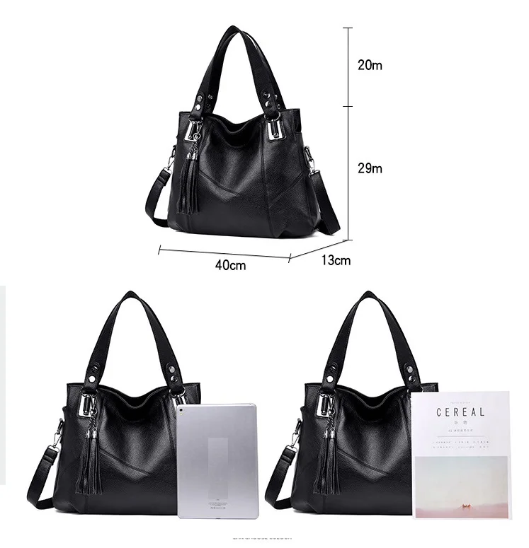 Лидер продаж 2019 модные роскошные вместительные повседневные кожаные сумочки