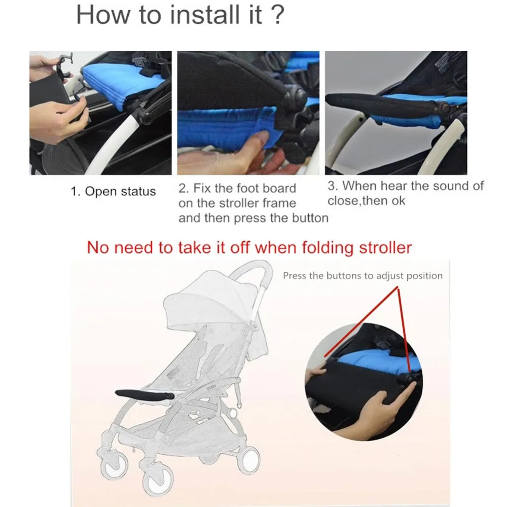 Детские коляски Аксессуары для ног BabyZen YoYo yoya babytime babythrone Младенческая 16 см ноги