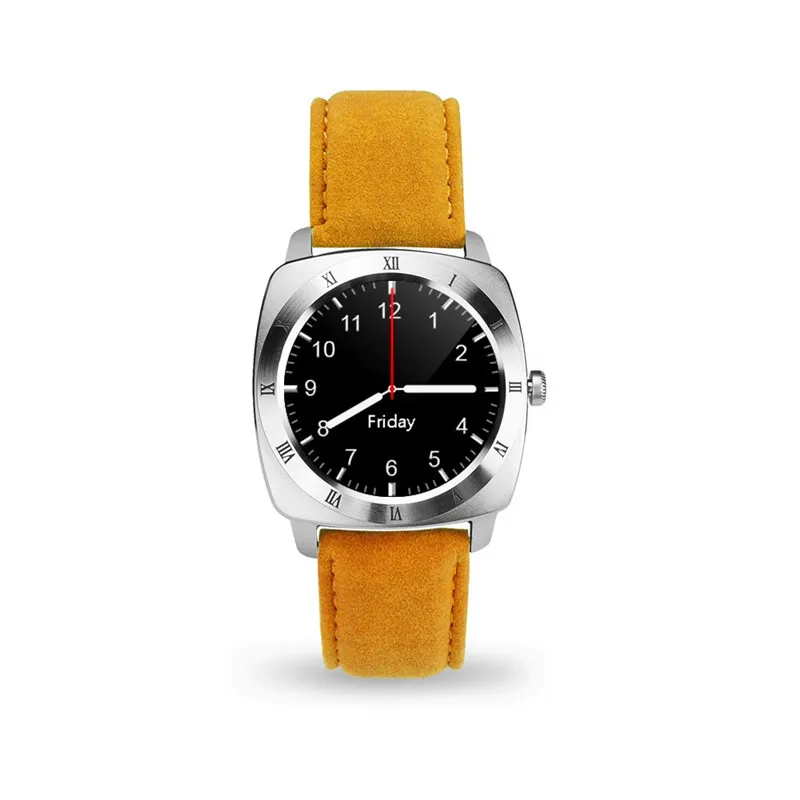 2016 high quality X3 Bluetooth Pedometer Sleep Smart Watch Leather Android Smartwatch Monitor Remote Camera Music SIM TF Card |
