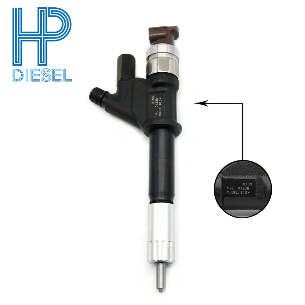 Common rail впрыска топлива в сборе 095000-8100 для howo грузовика насадка DLLA158P984/DLLA150P1052