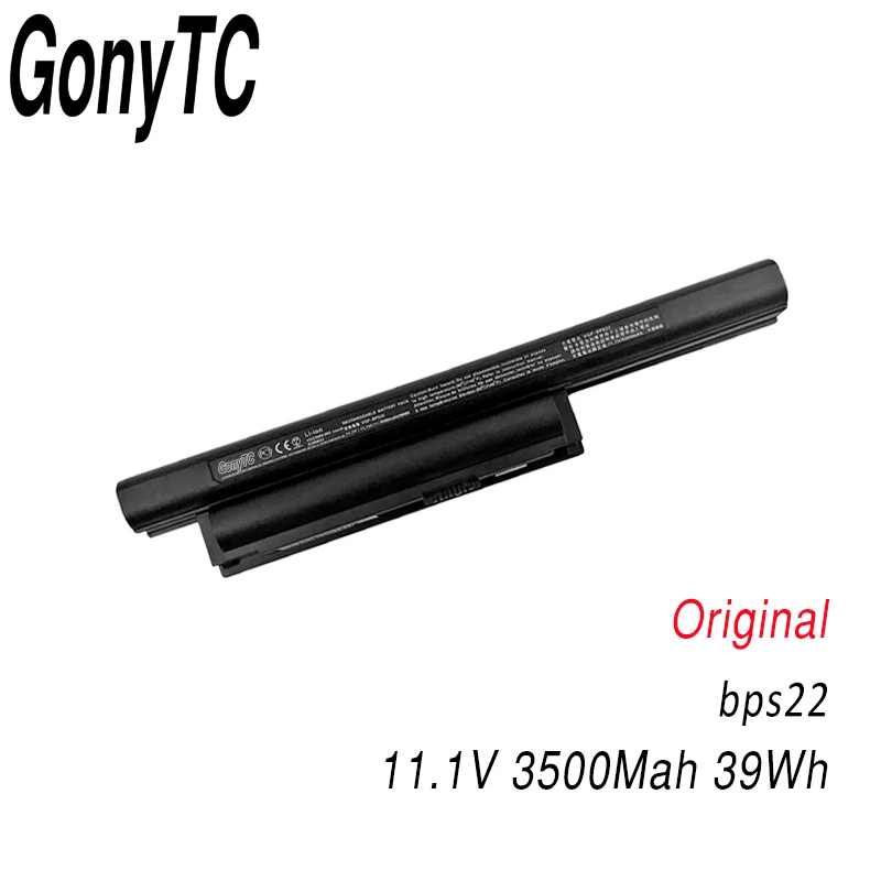 Black VGP-BPS22 11,1 V 3500mah 39wh VGP-BPS22A аккумулятор для sony VPC-E1Z1 VPC-EA12EA/BI VPC-EA15FA/B VPC-EA16E Прямая поставка - Цвет: Black