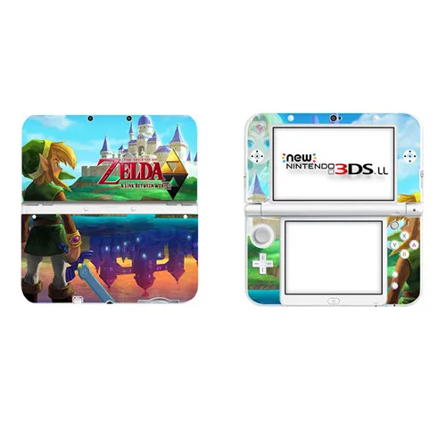 DSLL0022 Виниловая наклейка на обложку для NEW 3DS XL Skins sticker s для NEW 3DS LL виниловая наклейка на кожу протектор-легенда о Зельде - Цвет: DSLL0022