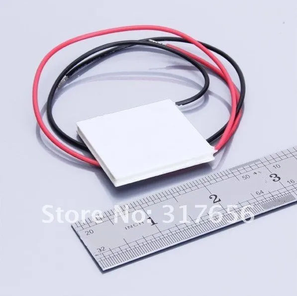 free ship TEC1-12705 12V 4.5A 50W 40*40 TEC112705 TEC Thermoelectric Cooler Peltier Plate Cooling Module |