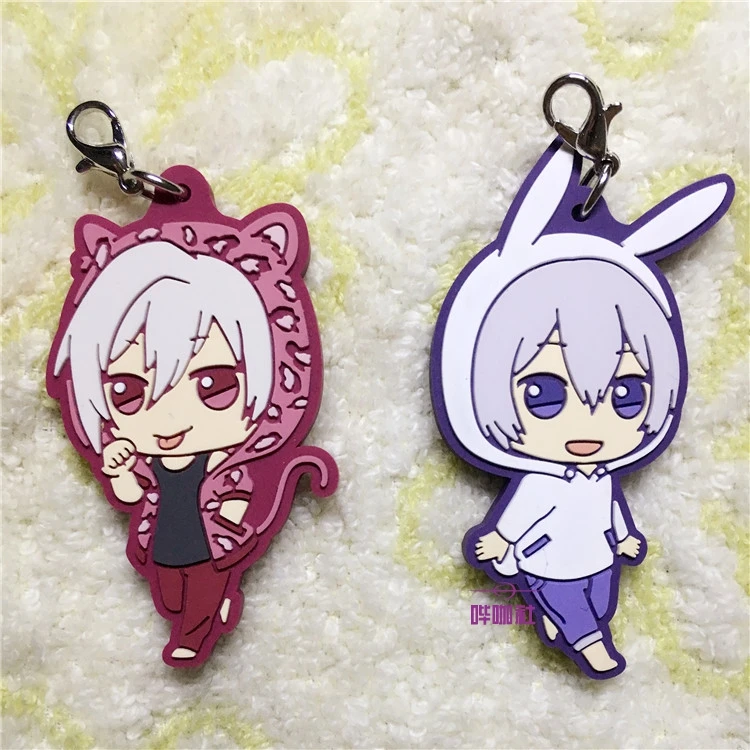 IDOLiSH7 игровой курок Re: резиновый брелок в виде животного|japanese|gameanimal |