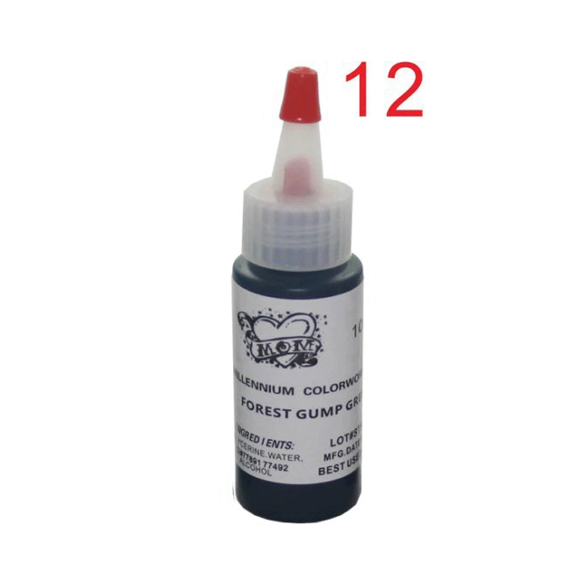 

5pcs/lot permanent makeup tattoo ink wholesale makeup supplies 30ml/bottle 1OZ FOREST GUMP GREEN