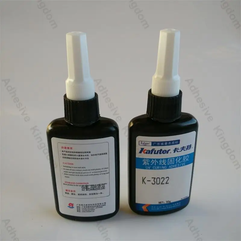 100% подлинный 10 шт. 50 г kafуф клей УФ отверждаемый PVS ABS акриловый клей|adhesion|acrylate adhesive
