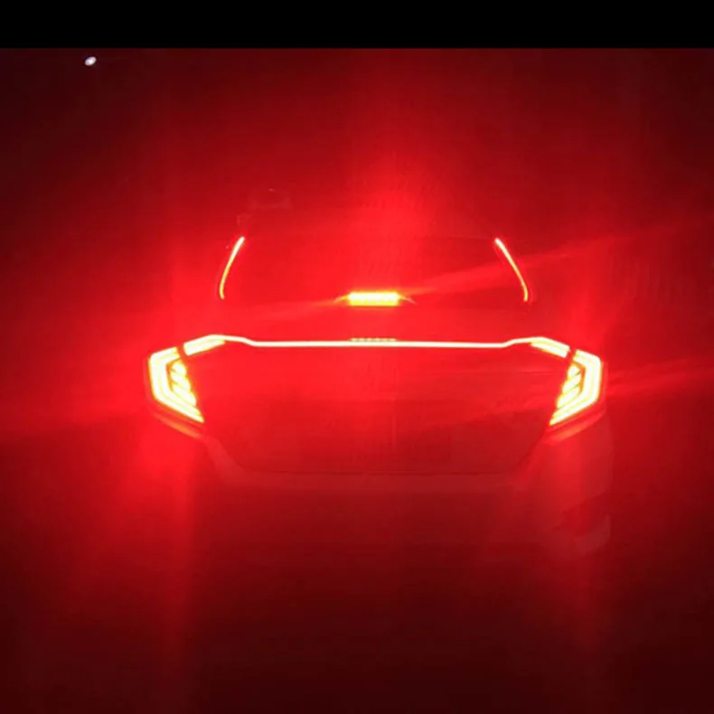 Для Honda Civic X10 ABS задний багажник спойлер светодиодный фонарь светильник с