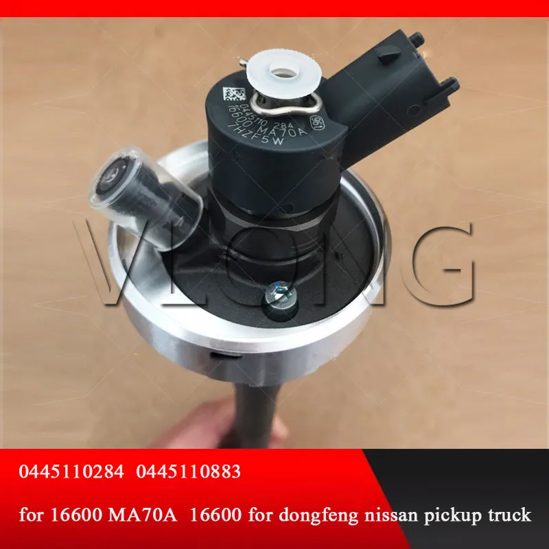 Новая дизельная топливная форсунка Common Rail в сборе 0445110284 0 445 110 284 0445110883 16600-MA70A для