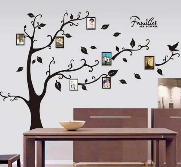 

Photo frame tree wall stickers living room TV bedroom sofa background wall