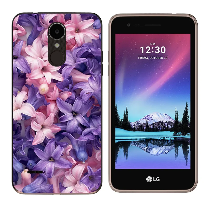 Для LG K4 2017 X230K чехол мягкий TPU силиконовый Billow для телефона с рисунком X230/LG EU Версия