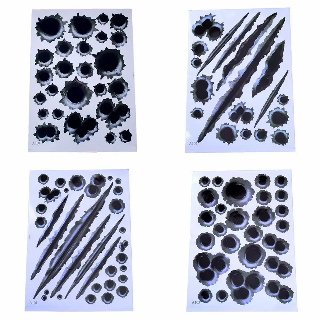 Забавная креативная Обложка с царапинами объемное отверстие для царапин рисунок