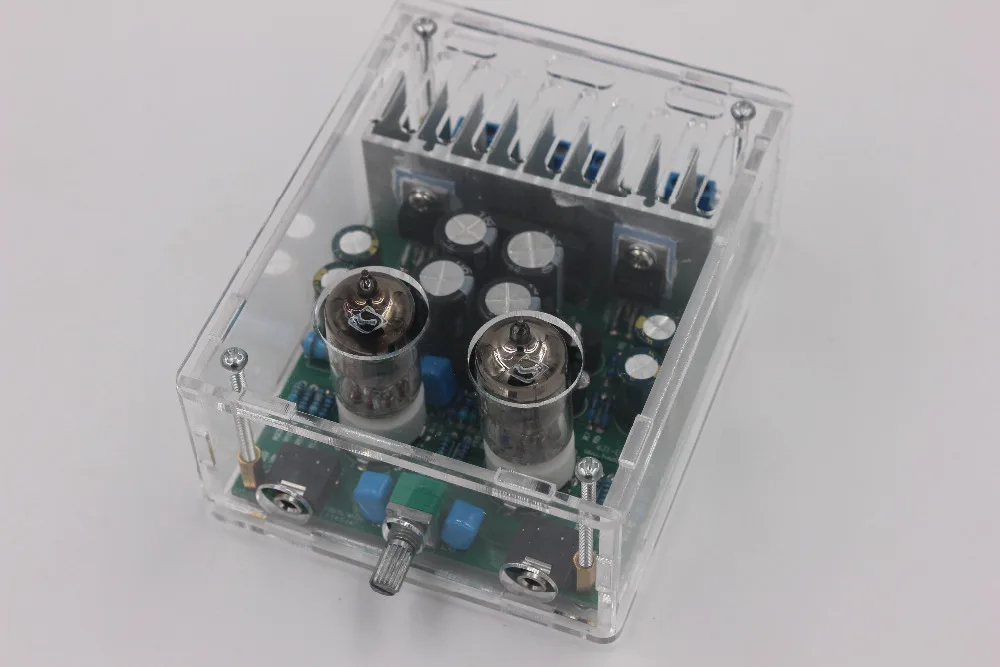 Готовый трубчатый усилитель HIFI 6J1 проектор LM1875T мощности аудио 30 Вт с чехлом|tube