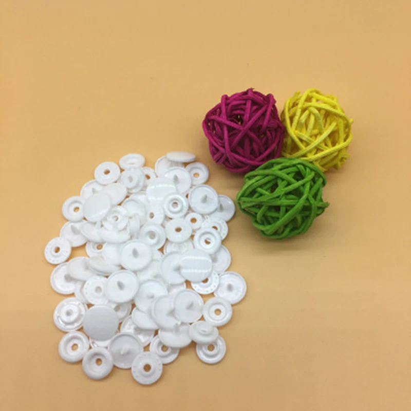 100/150/200 Sets T5 Plastic Snaps Snap Starter Buttons Poppers Fasteners Lot New Garment Accessories |