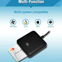 Продукт для USB EMV считыватель смарт-карт для ISO 7816 EMV Картридер для чиповых карт ACS бренд ACR39U-U1