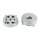 10 шт.лот, лидер продаж, 18 мм, застежки-кнопки, фитинги для самодельных браслетов, OEM Xinnver, ювелирные аксессуары ZM002