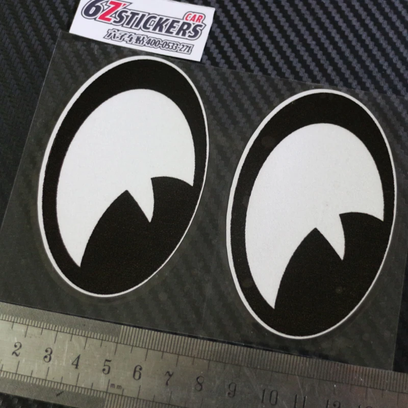 

sixsub Vintage Augen Aufkleber x2 moto cars Reflective stickers decals waterproof sunscreen