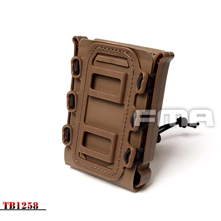 Новый FMA внешний Тактический Soft Shell Скорпион Mag 7 62 подсумок несущей BK/DE/FG TB1258 |