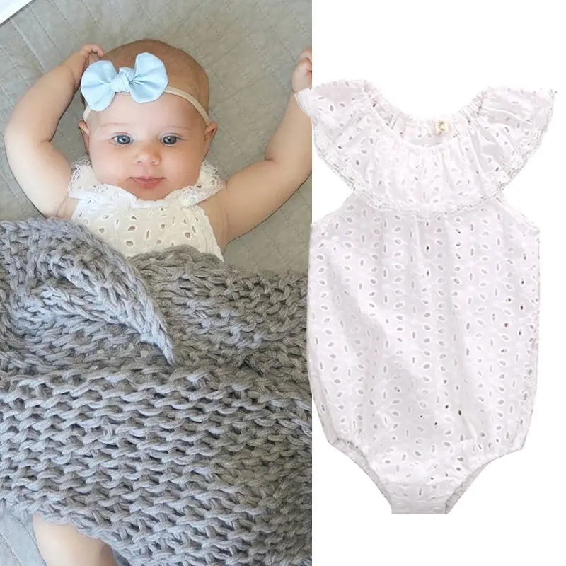 Коллекция 2017 года комбинезон для новорожденных девочек возрастом от 0 до 24