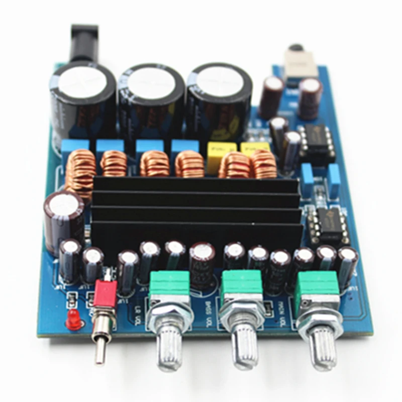 Hi-Fi E74 2.1 50w+50W+100W Class High Power Amplifier Board HIFI Digital Subwoofer Verst TPA3116 |