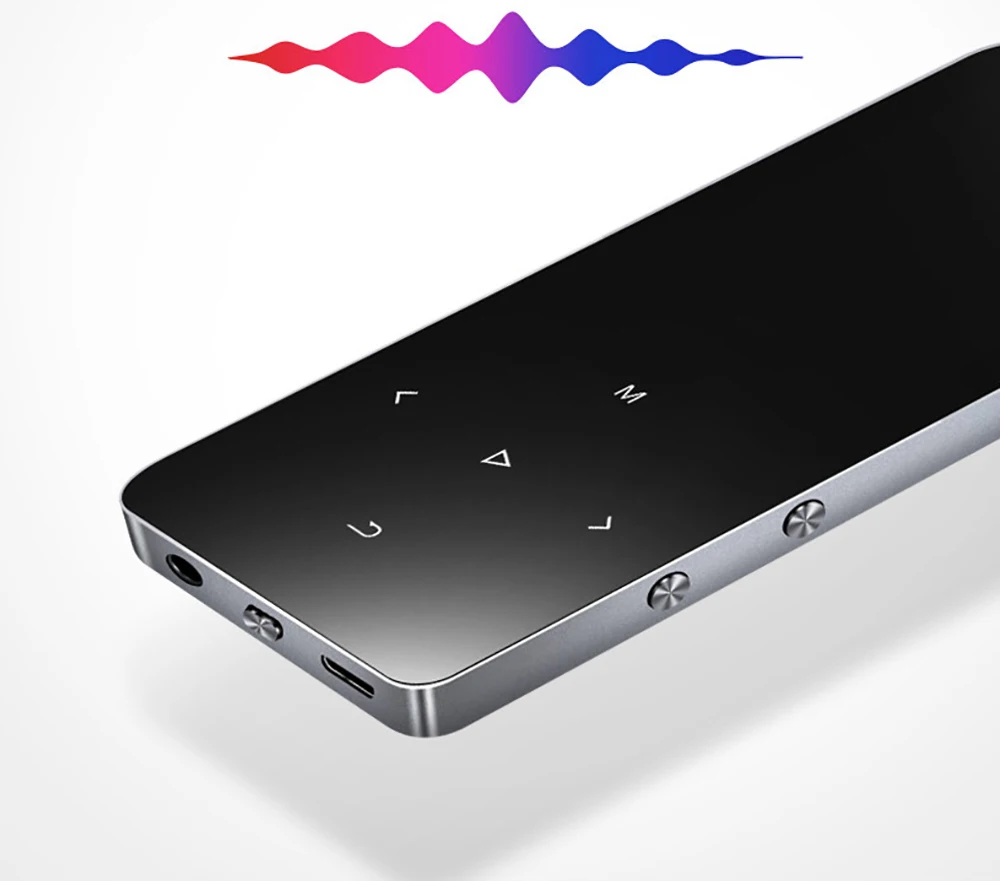 Bluetooth MP4 плеер с металлическим Mp4 плеером портативный медиа тонкий 8 Гб Walkman с сенсорными клавишами 1,8 дюймов экран Fm радио видео Mp4