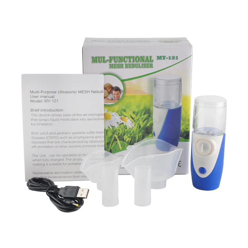 USB портативный Перезаряжаемый ингалятор для распылителя небулайзер увлажнитель