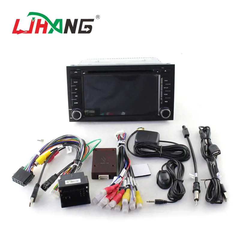 Автомобильный DVD плеер LJHANG 1 Din Android 10 для Seat Leon 2014 2015 2016 2017 Wi Fi мультимедиа GPS