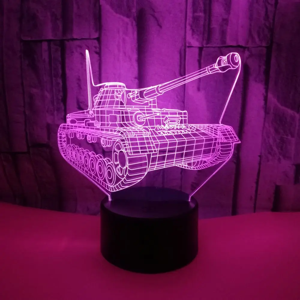 Настольная лампа от производителя прямая продажа креативная 3d Ночная для