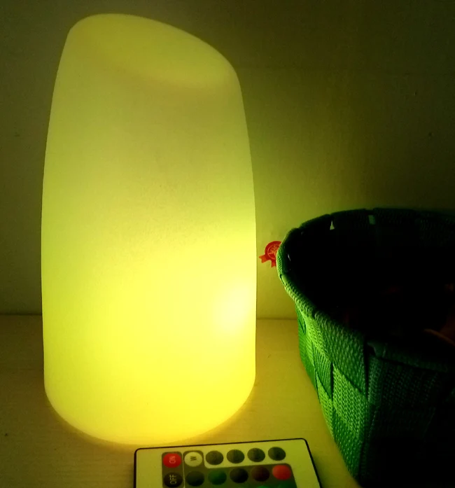 Skybess D12* H20cm Светодиодный Настольные лампы смена 16 цветов RGB подвесной портативный светильник для отеля KTV Club Bar вечерние лампы 1 шт