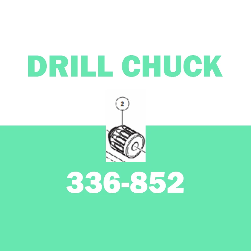 

DRILL CHUCK Replace for Hitachi 336852 13VLRW-N DS18DJL DS14DJL DS18DGL Cordless Driver Drill Parts