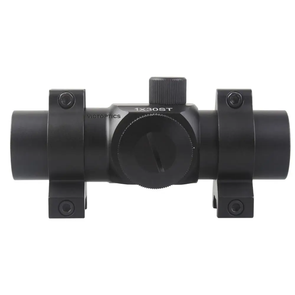 Victoptics 1x30 4MOA размер точки и 11 уровней интенсивности красной мультипокрытием
