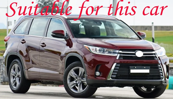 For Toyota HIGHLANDER 2015 2016 2017 2018 Plastic Exterior Visor Vent Shades Window Sun Rain Guard Deflector | Автомобили и