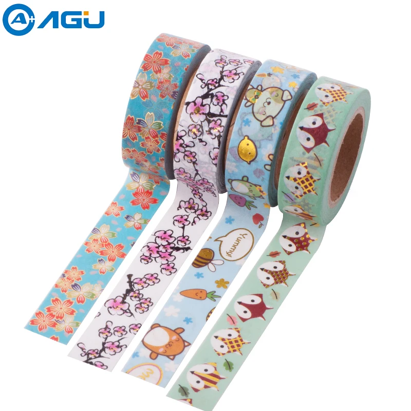 8 шт. цветные наклейки Золотая декоративная лента сделано в Китае|washi tape china|tape