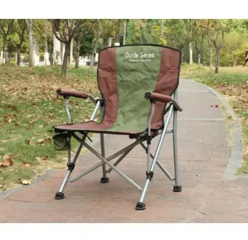 Высокий несущий 210 кг сидячий открытый складной стул кресло руководителя Пляжное