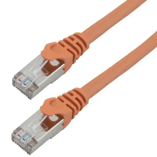 1 м Cat6a S/сетевой кабель FTP S/FTP (S STP) оранжевый| |