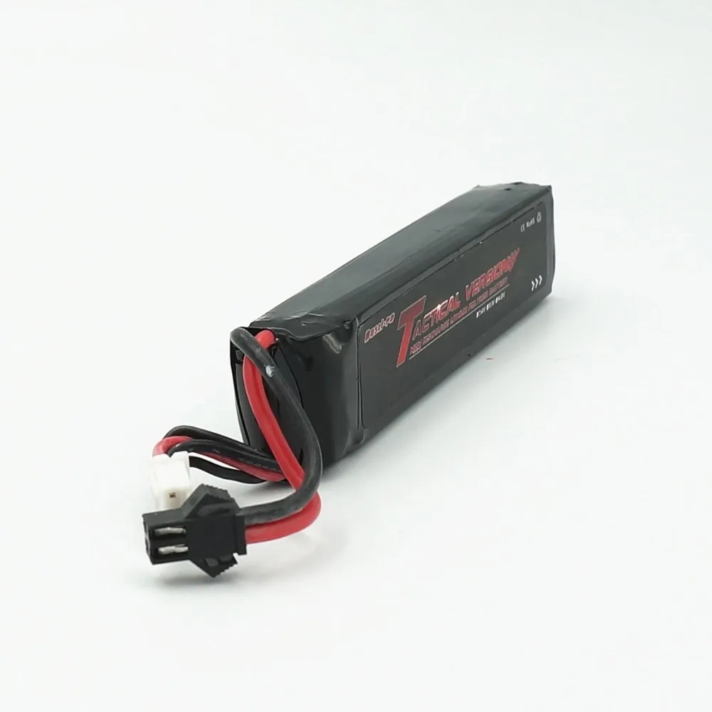 Тактическая версия 11 1 В 1200 мАч 20C Lipo батарея с SM разъемом для Jinming 8 Viper MKM2 SCAR UMP и т.